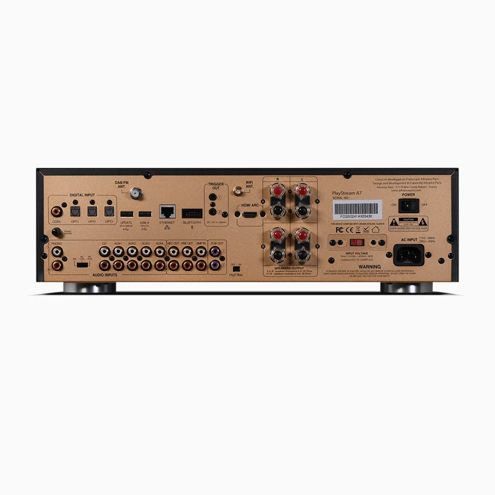 Advance Paris - PlayStream A7 Integrated Amplifier - Image 3