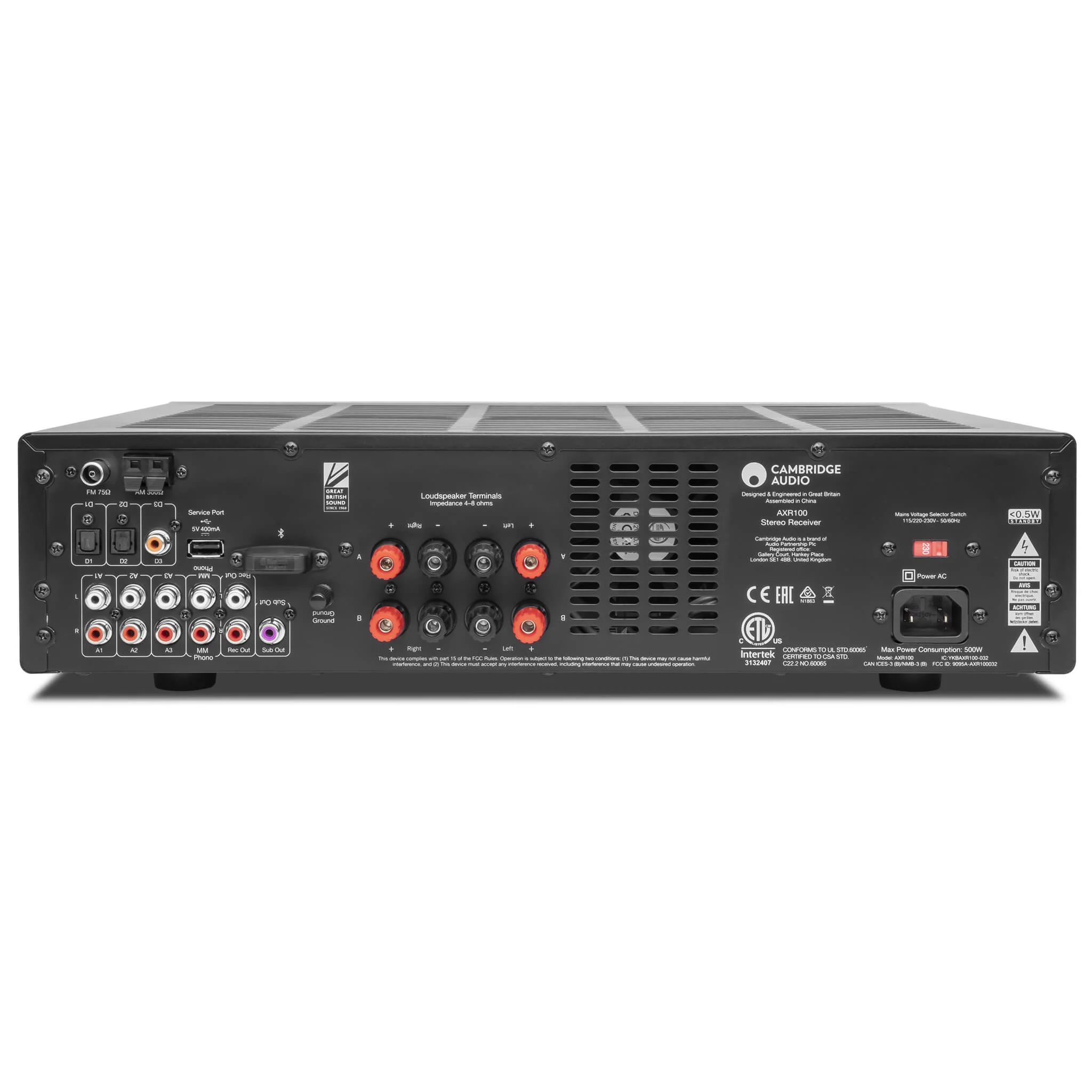 Cambridge Audio AXR100 Stereo Receiver - Image 3