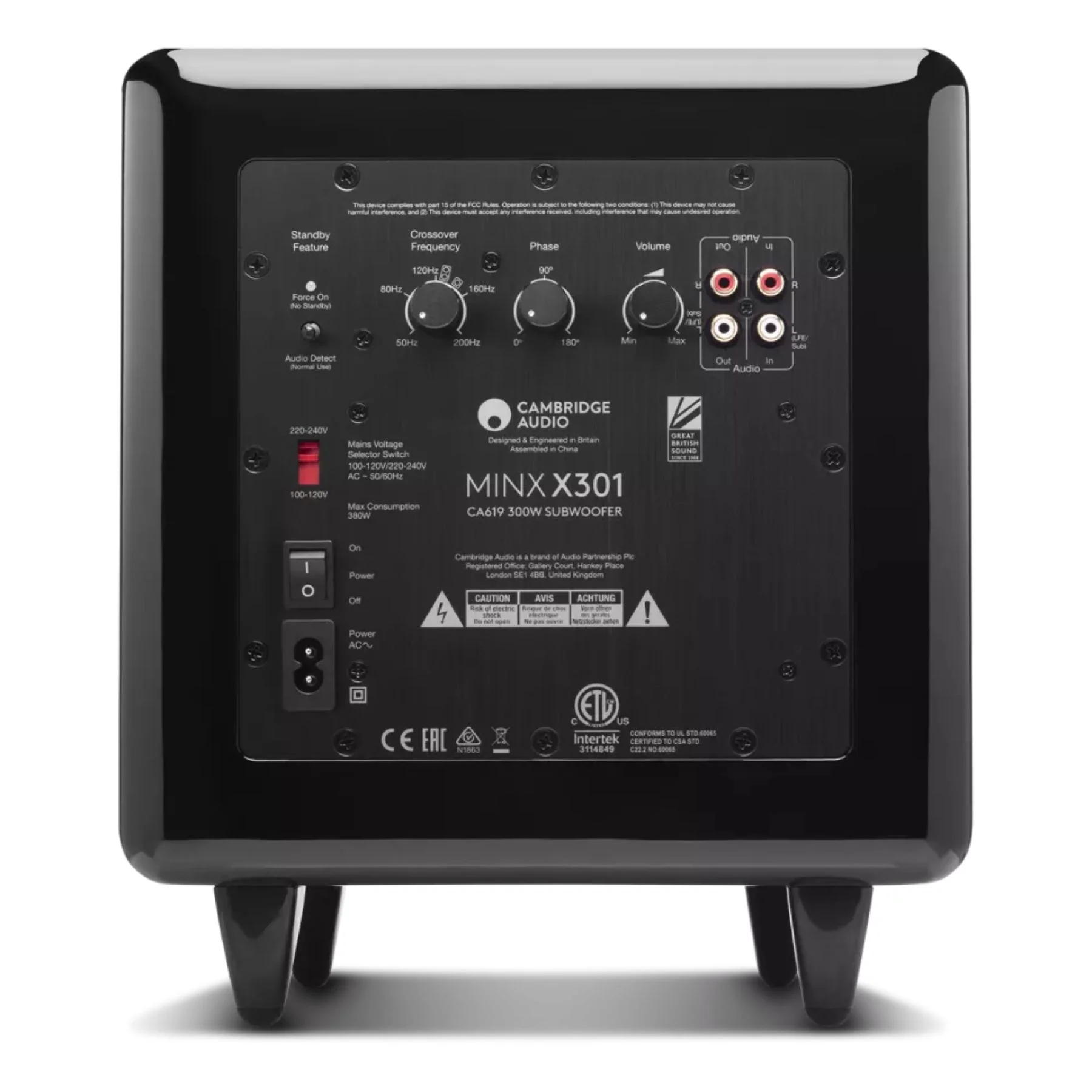 Cambridge Audio MINX X301 Subwoofer - Image 7
