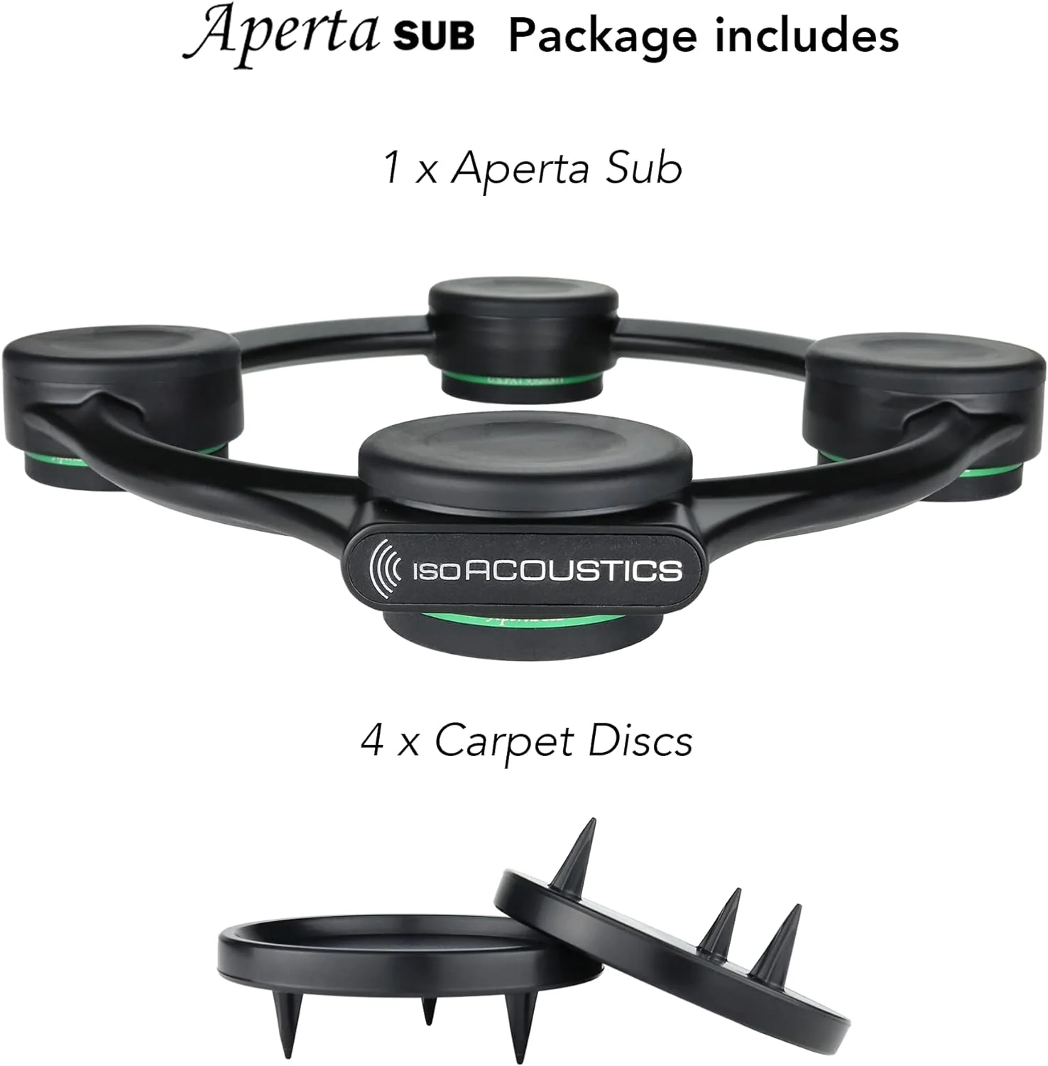 IsoAcoustics Subwoofer Isolation Stand: Aperta Sub - Image 3