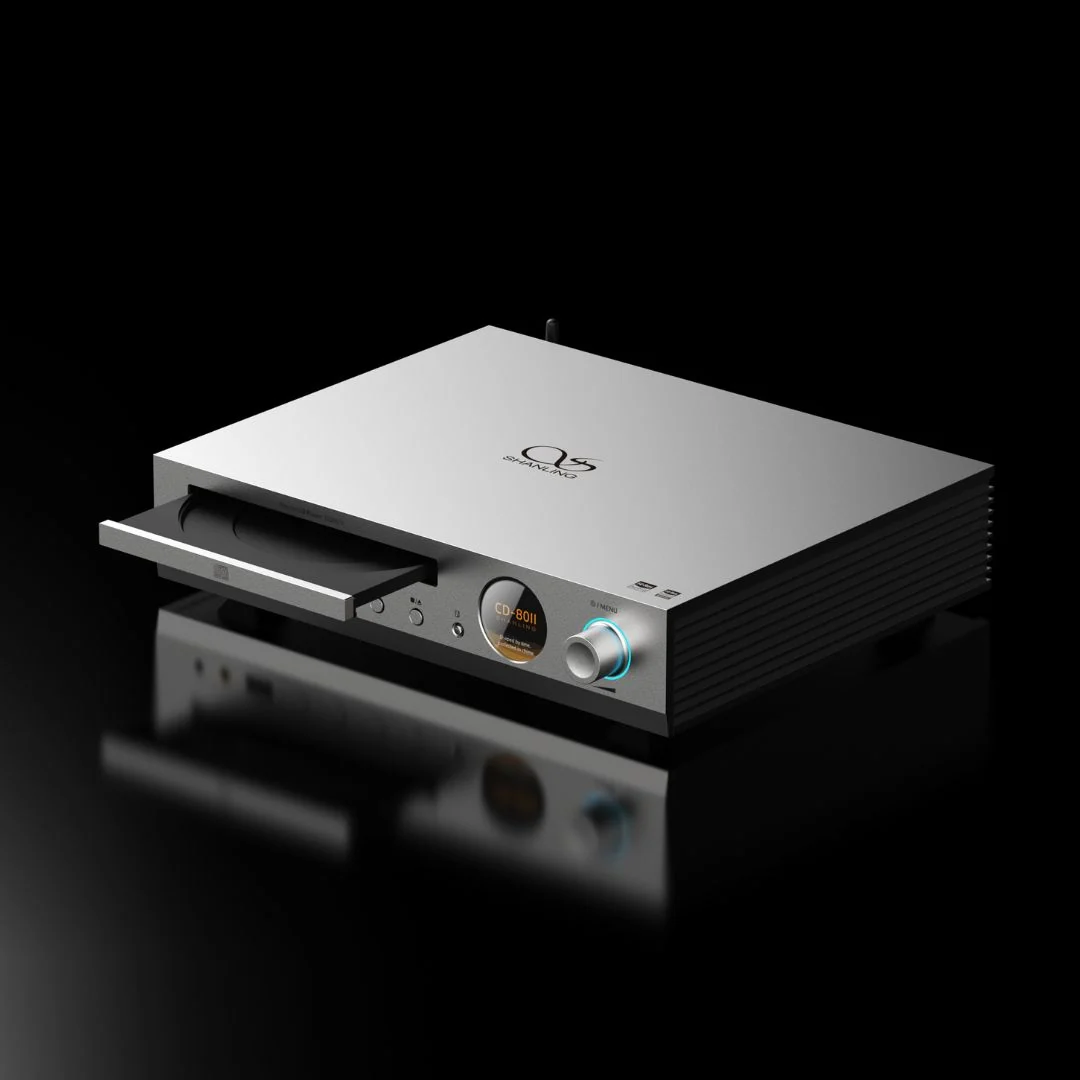 Shanling CD80II Compact CD Player with DAC and Headphone Amplifier - Image 8