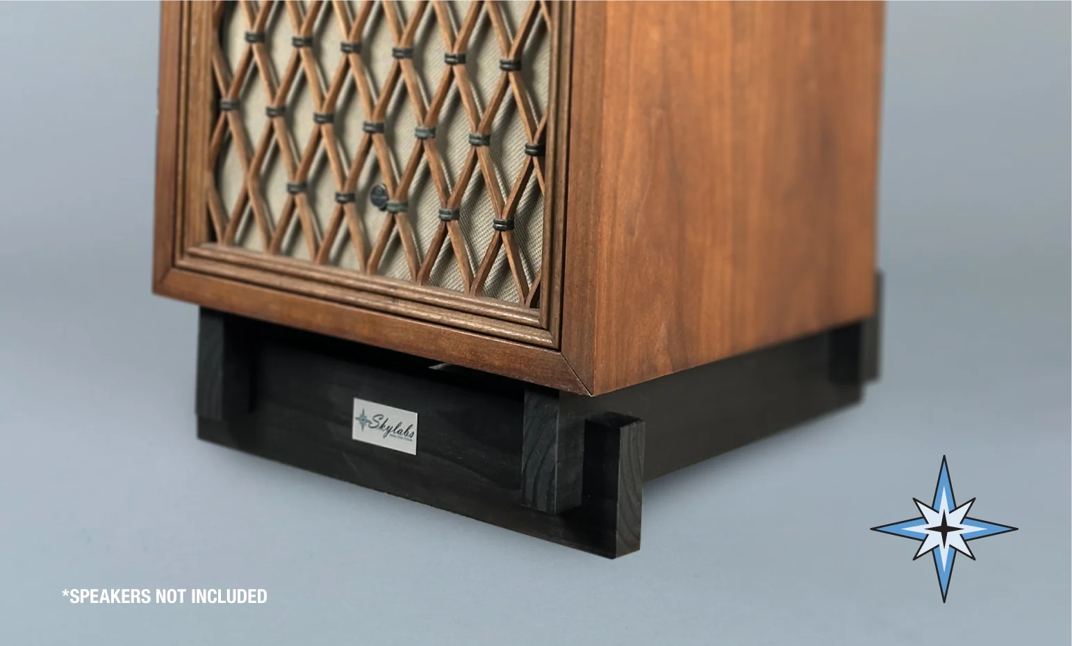 Skylabs' Black Pine Speaker Standard Risers - Image 3