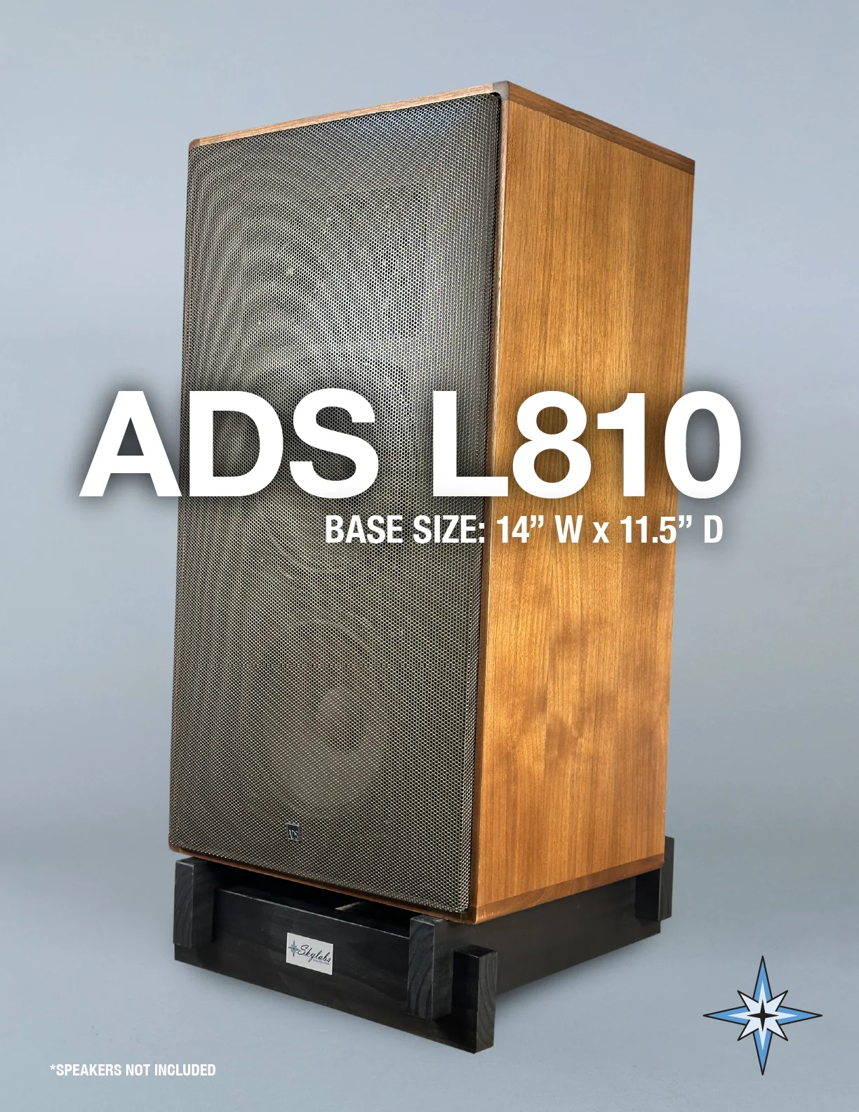 Skylabs' Black Pine Speaker Standard Risers - Image 7