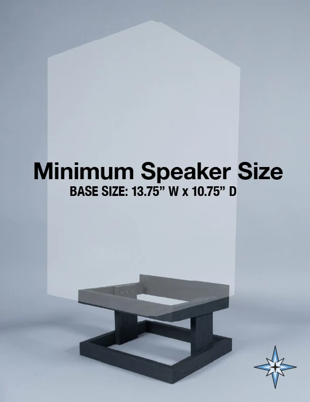 Skylabs Classic Wood Speaker Stands (Pair) - Image 3